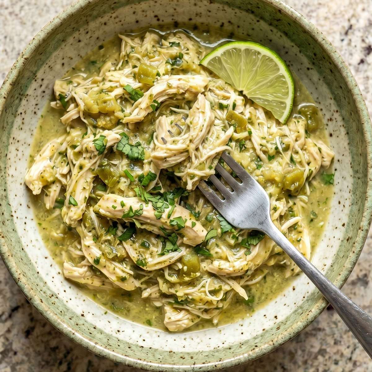 Slow Cooker Salsa Verde Chicken