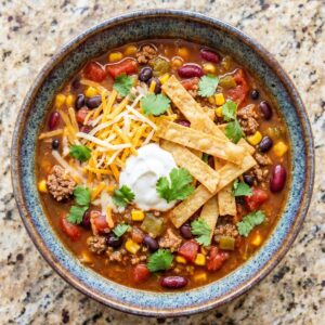Slow Cooker Taco Soup