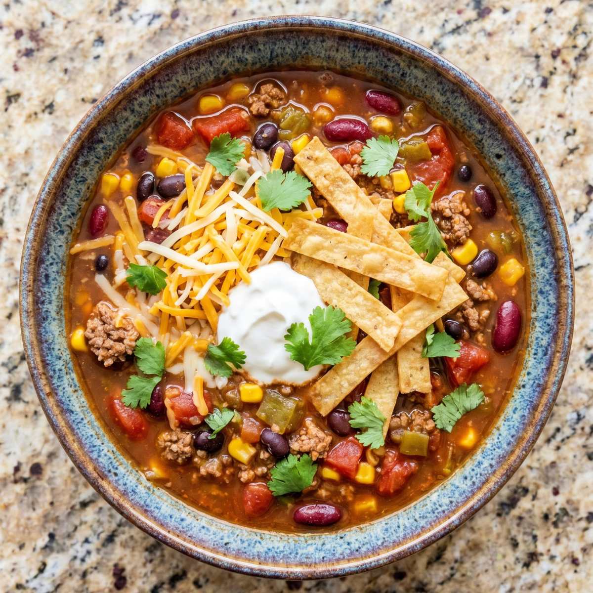 Slow Cooker Taco Soup